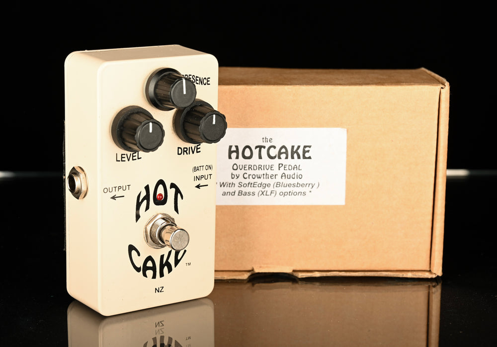 hot cake pedal Used Crowther Audio Hot Cake Overdrive Pedal With Box — Truetone Music