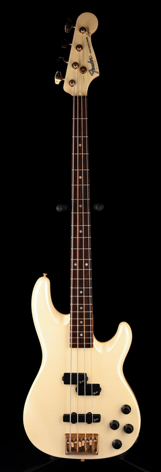 Used Fender 1990 Made In Japan Precision Bass Lyte Frost White With Gig Bag