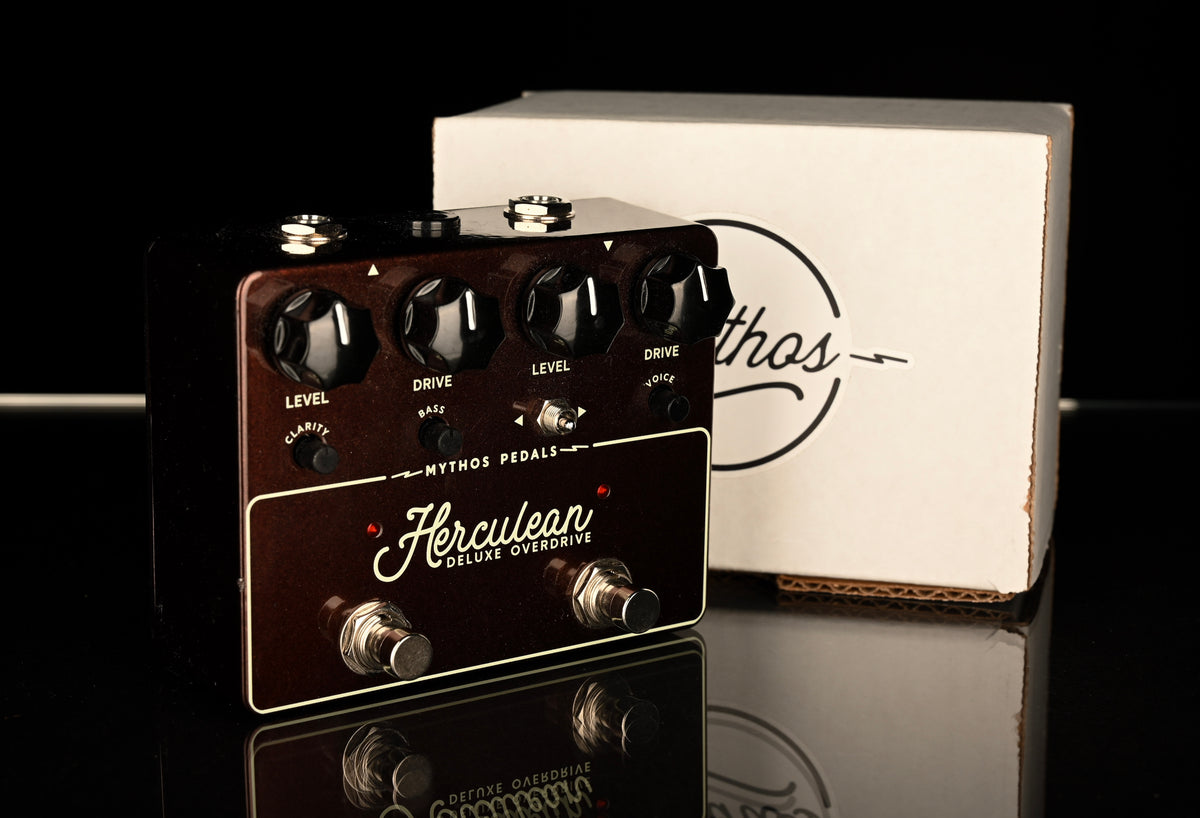 Used Mythos Effects Herculean Overdrive Pedal — Truetone Music
