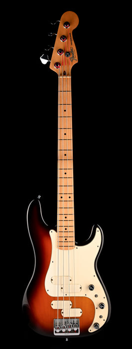 Vintage 1983 Fender Elite Precision Bass 3-Tone Sunburst with Case