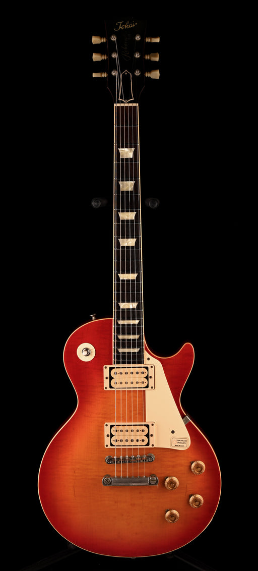 Vintage 1980 Tokai Reborn Old LP-style LS-120 Guitar Cherry Sunburst With OHSC