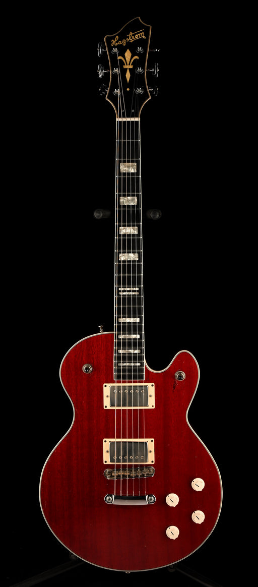 Pre Owned 1976 Hagstrom Swede Cherry Red Translucent With Case