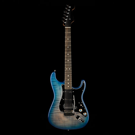 Pre Owned 2021 Fender American Ultra Limited Edition Stratocaster HSS Denimburst With OHSC