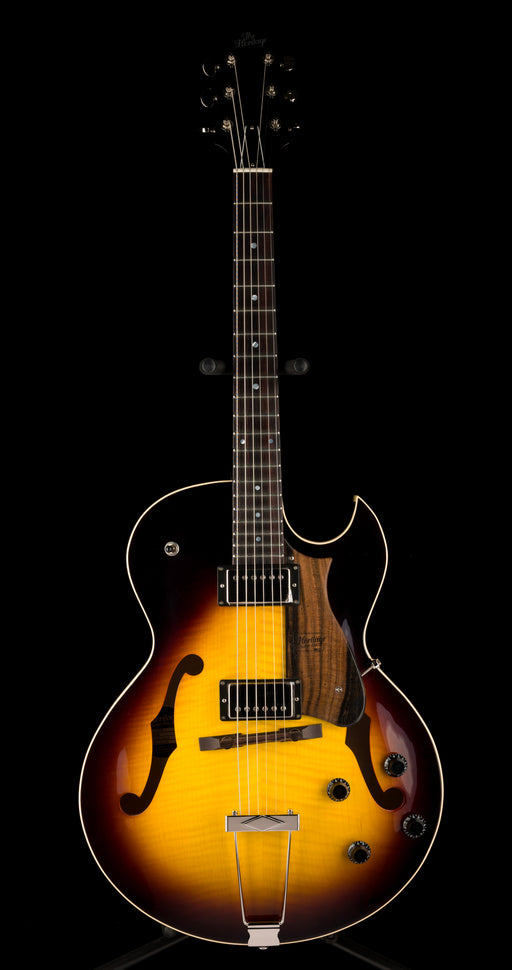 Heritage H-575 Hollow Original Sunburst Electric Guitar with Case