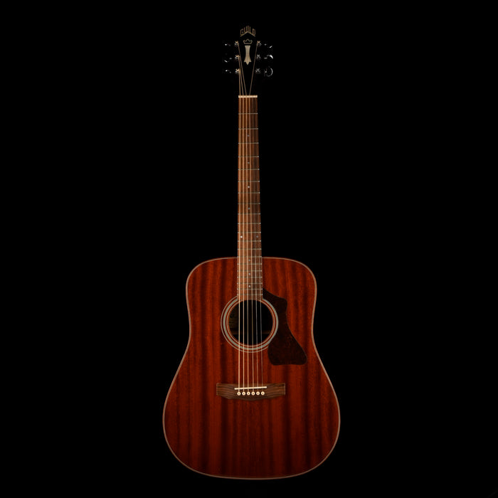 Pre Owned Guild GAD-25 Natural Mahogany Acoustic With HSC