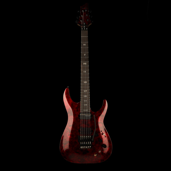 Used Schecter C-1 FR-S Sustainiac Apocalypse Rusty Gray Electric Guitar With Sustainer With Gig Bag