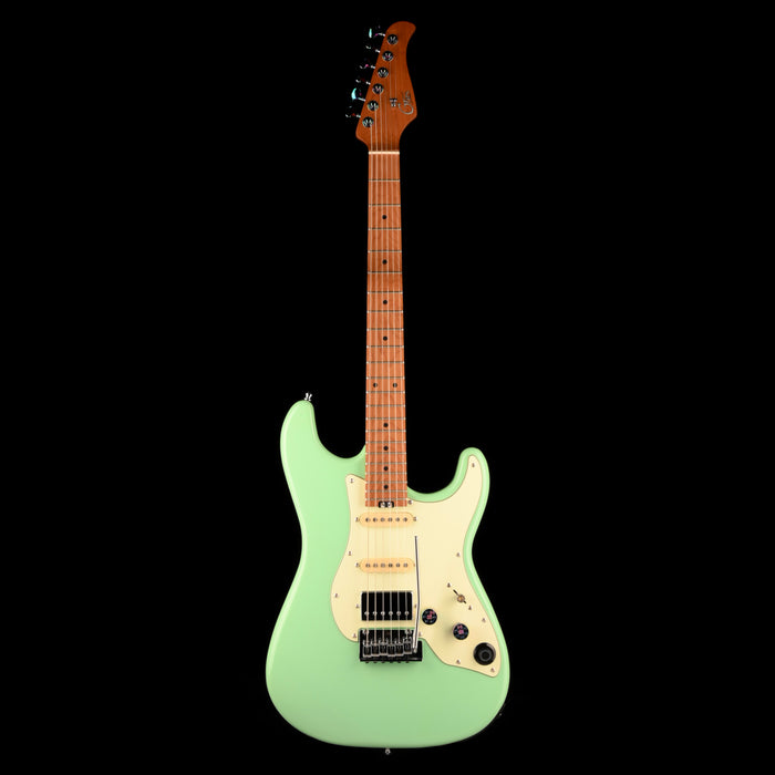 Used Mooer GTRS S801 Intelligent Guitar/Amp/Footswitch Kit, S-Style Electric Guitar Seafoam Green