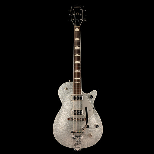 Pre Owned 2023 Gretsch G6229T-'89 Vintage Select Silver Sparkle Electric Guitar With OHSC
