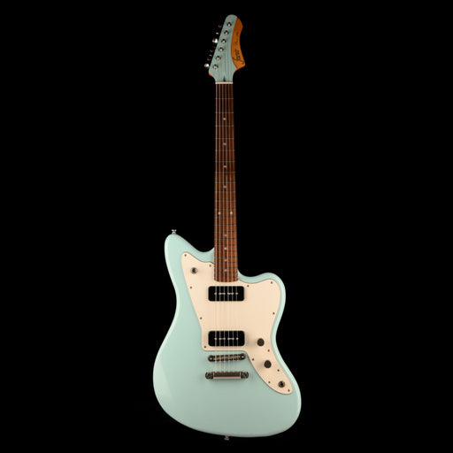 Fano Oltre Series JM6 P90 Light Distress Sonic Blue with Gig Bag