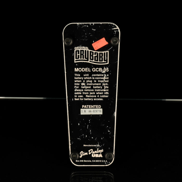 Used Dunlop Crybaby GCB95 Wah Wah Guitar Pedal