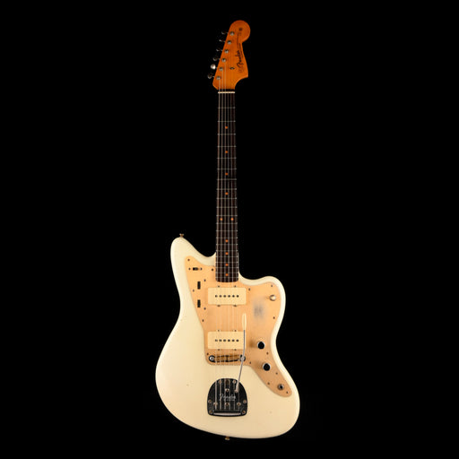 Used Fender Custom Shop 1959 Jazzmaster Journeyman Relic Aged Olympic White with OHSC
