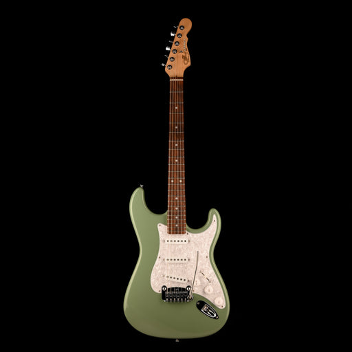 Pre Owned G&L Fullerton Deluxe Legacy Matcha Green Electric Guitar With Gig Bag