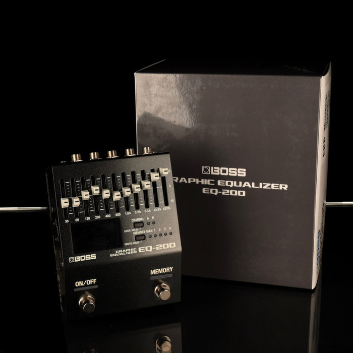 Used Boss EQ-200 Graphic Equalizer Pedal With Box