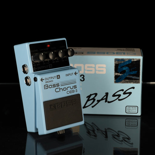 Used Boss CEB-3 Bass Chorus Pedal with Box - 2