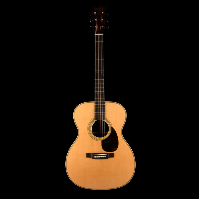 Martin OM-28E Standard (2025) LR Baggs Natural Acoustic Electric Guitar with Case