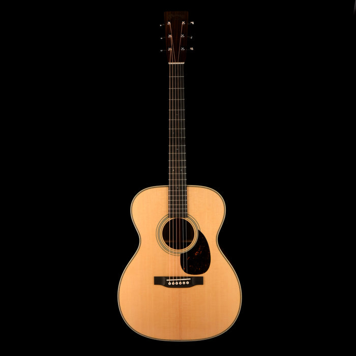 Martin OM-28 Standard (2025) Natural Acoustic Guitar with Case