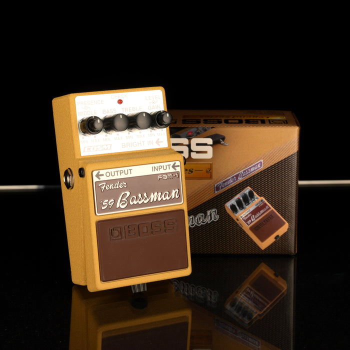 Used Boss FBM-1 Fender '59 Bassman Pedal With Box - 3