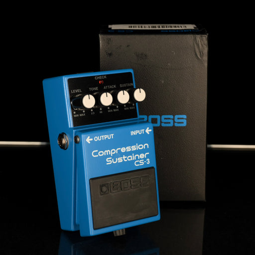 Used Boss CS-3 Compressor/Sustainer Effect Pedal With Box - 2