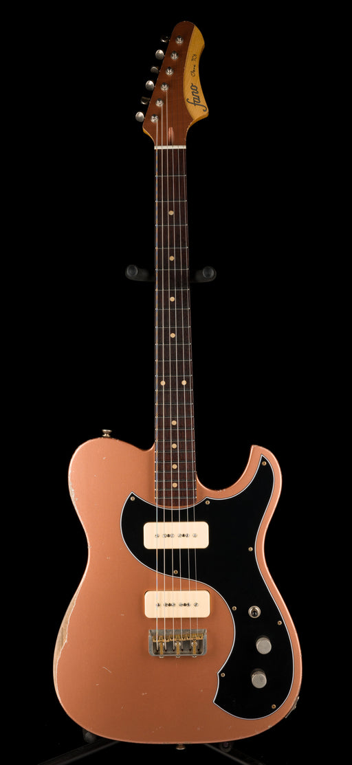 Fano Oltre TC6 P-90 Medium Distress Copper with Gig Bag