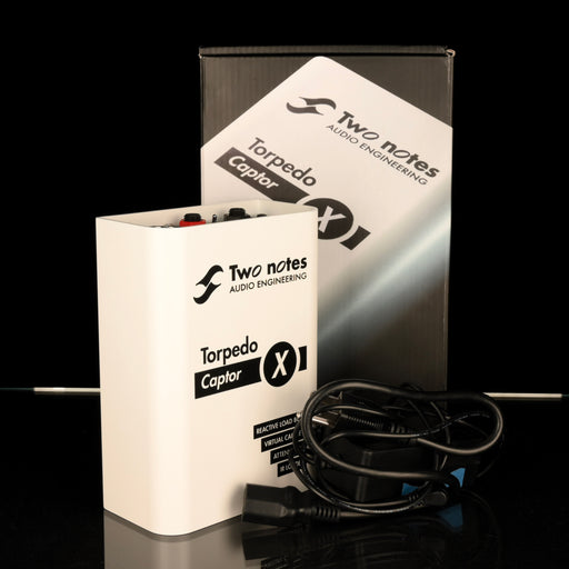 Used Two Notes Torpedo Captor X (16) Reactive Loadbox DI and Attenuator-16-ohm with Box