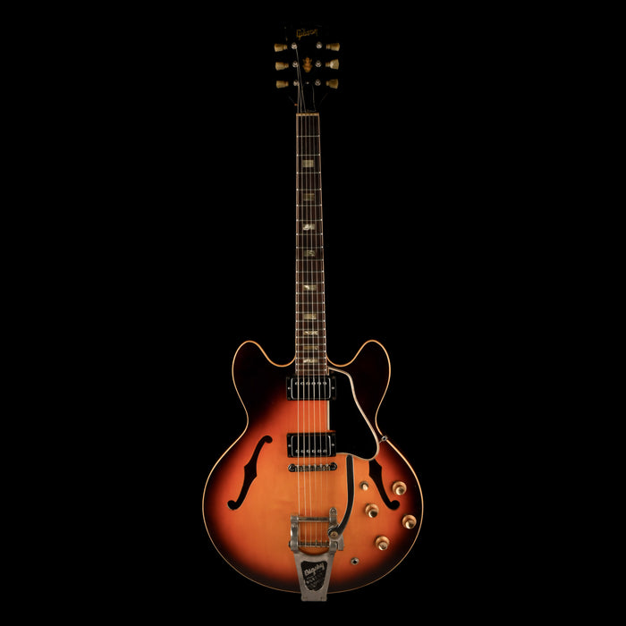 Vintage 1966 Gibson ES-335-TD Sunburst Electric Guitar With OHSC