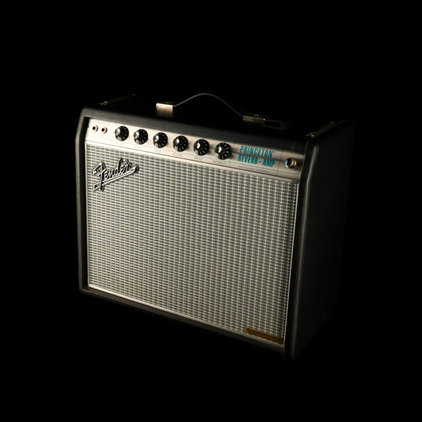 Used Fender '68 Custom Princeton Reverb Amp With Alessandro Mod with F ...