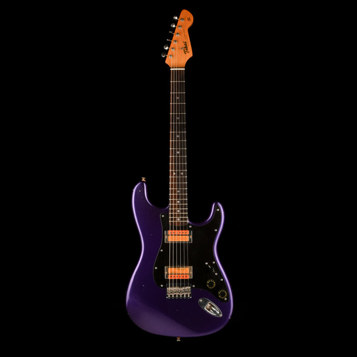 Pre Owned Partscaster Doom Gloom Body Tokai Neck Goldstar Purple Electric Guitar With OHSC