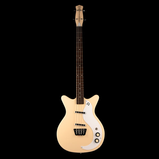 Used Danelectro 59DC Shorthorn Short-Scale Bass Vintage Cream With Gig Bag