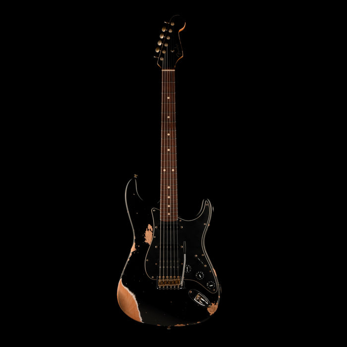 Fender Custom Shop 1962 Stratocaster HSS Heavy Relic Black
