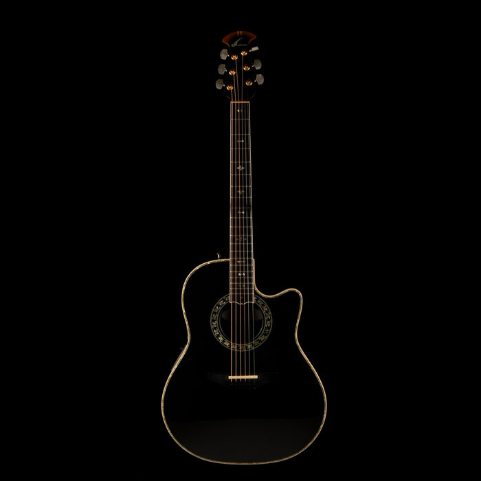 Used 2004 Ovation 1869 Custom Legend Acoustic Electric Black With OHSC