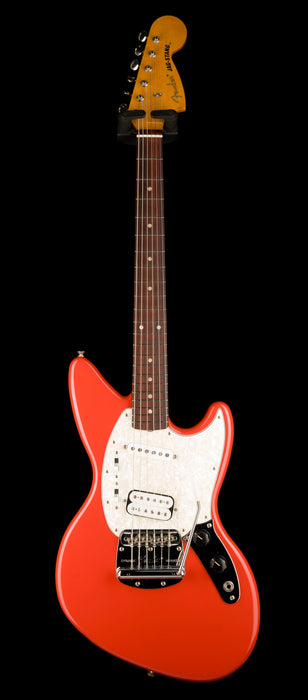 Used Fender Kurt Cobain Jag-Stang Fiesta Red With Gig Bag