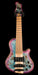 Mayones Cali4 17.5" Scale Bass Swamp Ash Body 3A Eye Poplar Top Custom Color Shinerburst