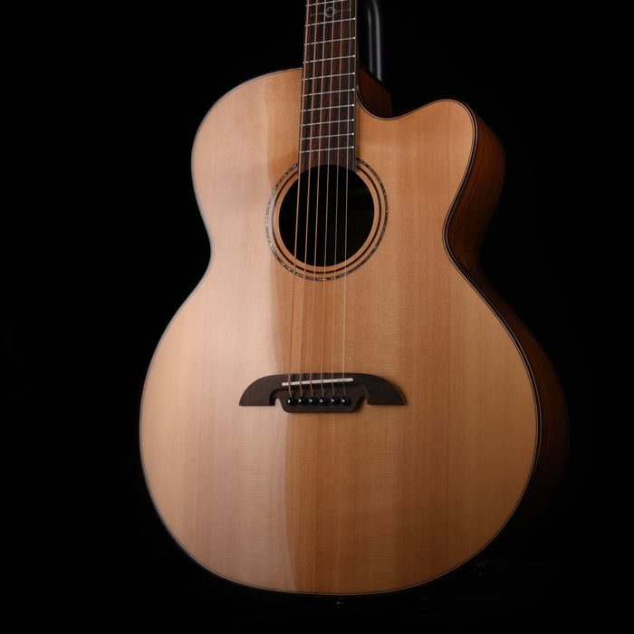 Used Alvarez ABT710 Elite Baritone Acoustic Electric Guitar Natural