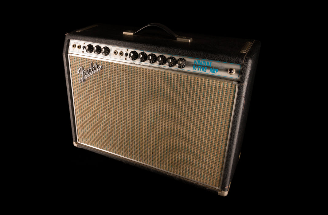 Pre Owned 1969 Fender Vibrolux Reverb “Drip Ring”  2-Channel 40-Watt 2x10" Guitar Amp Combo