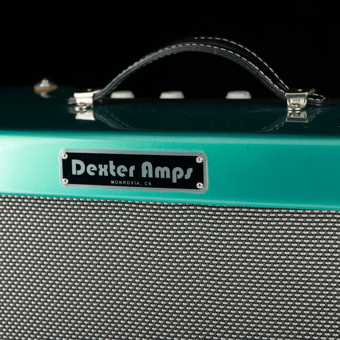 Dexter Beachwood 10-Watt Guitar Amp Combo Antique Pelham Blue With Cover
