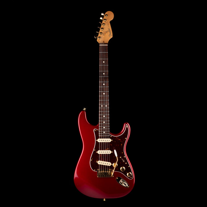 Pre Owned 1997 Fender American Standard Stratocaster Candy Apple Red With OHSC