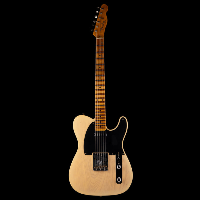 Fender Custom Shop 1954 Telecaster Journeyman Relic Faded Aged Nocaster Blonde With Case