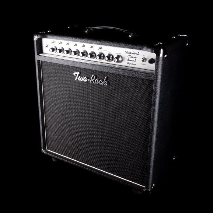 Pre Owned Two-Rock Classic Reverb Signature 1x12" 50-Watt Black Guitar Amp Combo With Footswitch