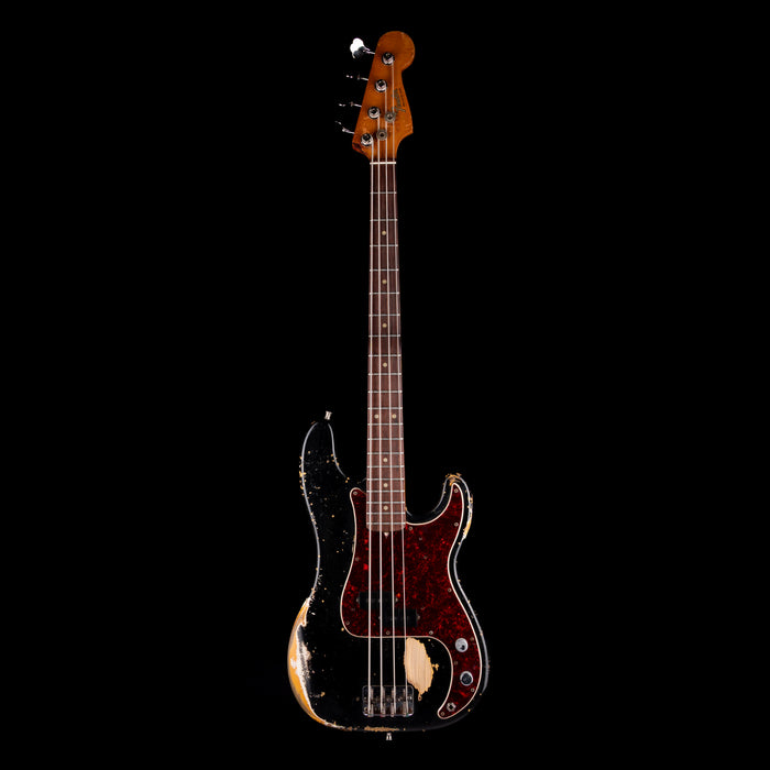 Vintage 1966 Fender Precision Bass Black With OHSC