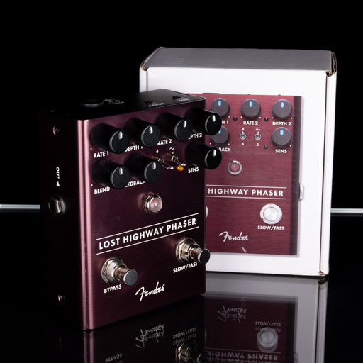 Used Fender Lost Highway Phaser Pedal With Box