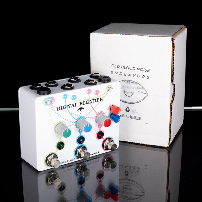 Used Old Blood Noise Endeavors Signal Blender Pedal With Box