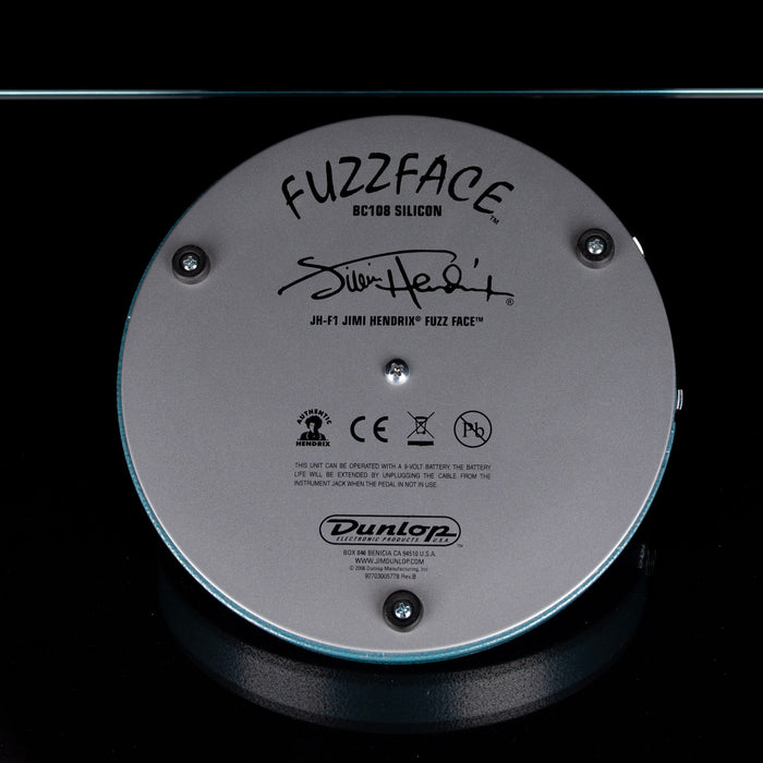 Dunlop JHF1 Jimi Hendrix Fuzz Face Blue With Box