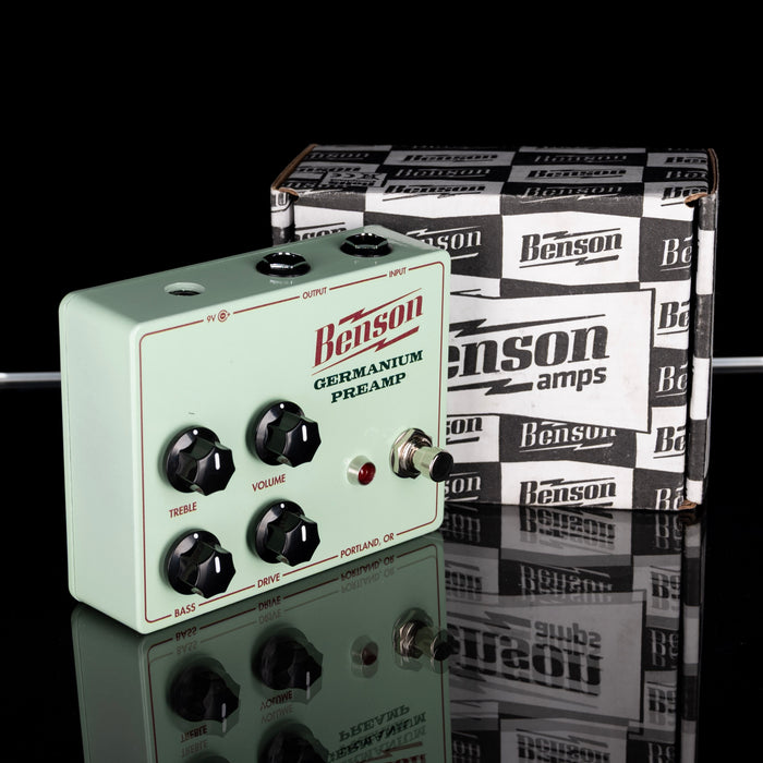 Used Benson Germanium Preamp Pedal With Box