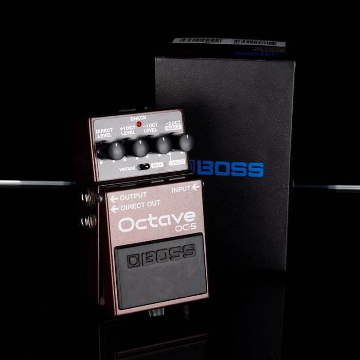 Used Boss OC-5 Octave Guitar Effect Pedal With Box