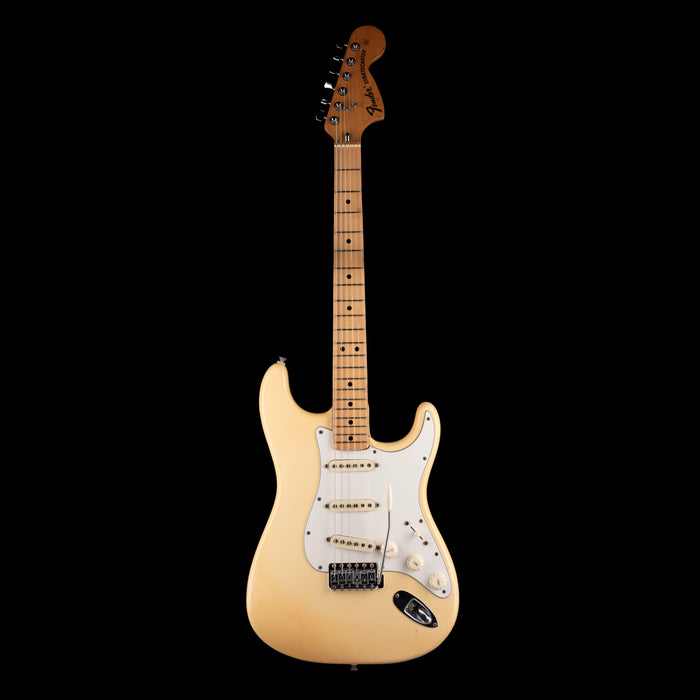 Vintage 1974 Fender Stratocaster Maple Fingerboard Olympic White With OHSC