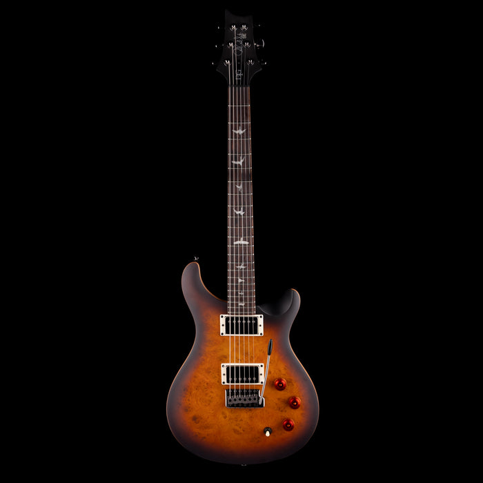 PRS SE Exotic DGT Laurel Burl in McCarty Tobacco Burst With Gig Bag
