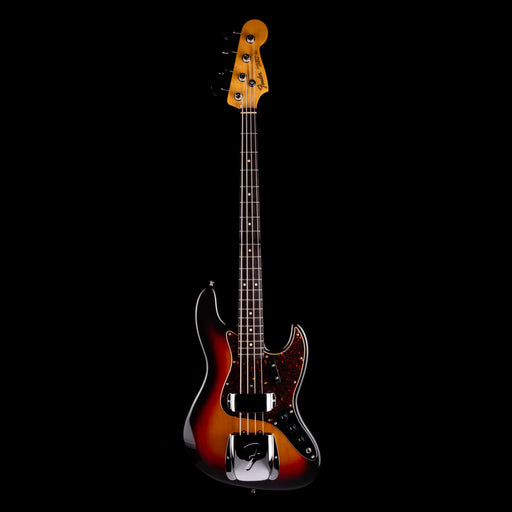 Pre Owned 2004 Fender Made in Japan 1962 Reissue Jazz Bass 3-Tone Sunburst With Case