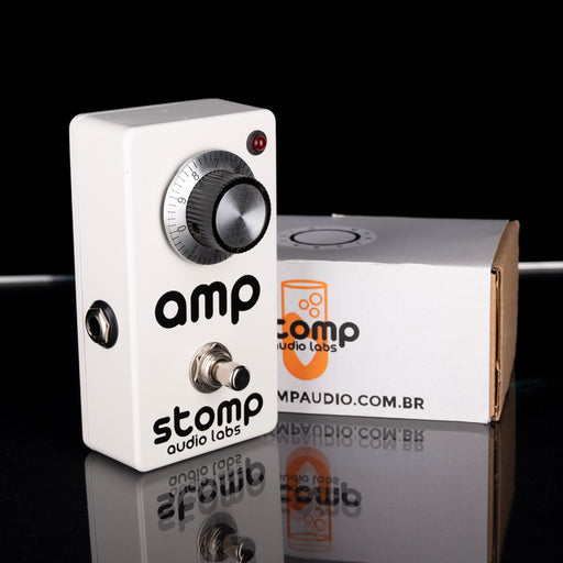 Used Stomp Audio Labs Amp Treble Booster Pedal with Box