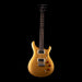 Electric guitar with a sunburst finish on a black background