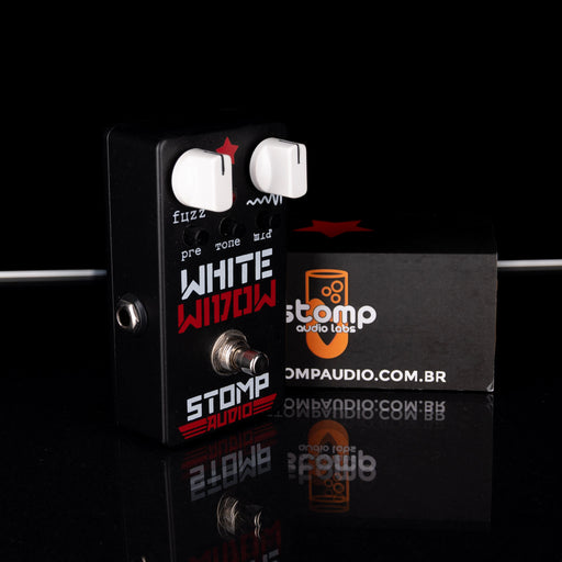 Used Stomp Audio Labs White Widow Fuzz Pedal With Box